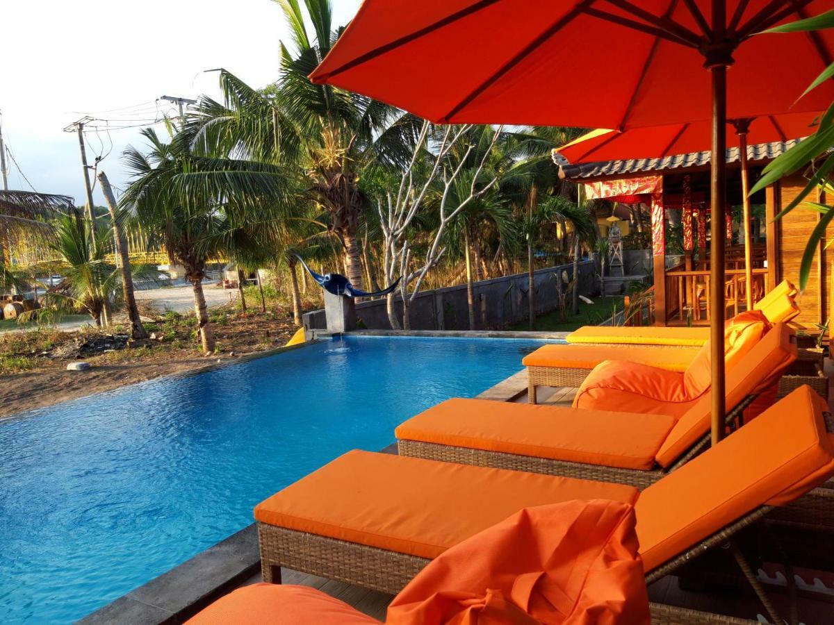 Sea Bridge Villa Ceningan Lembongan Exterior foto