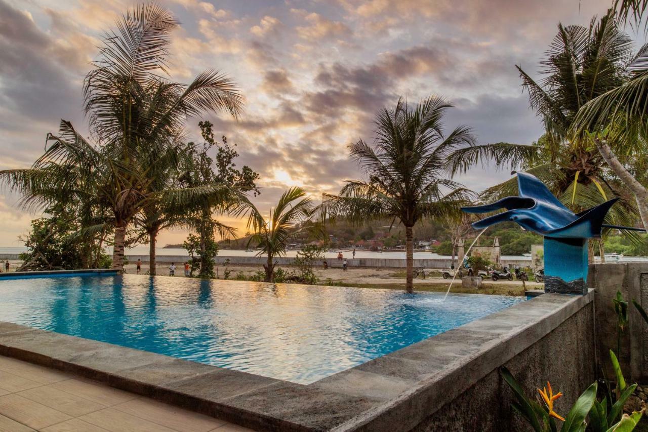 Sea Bridge Villa Ceningan Lembongan Exterior foto