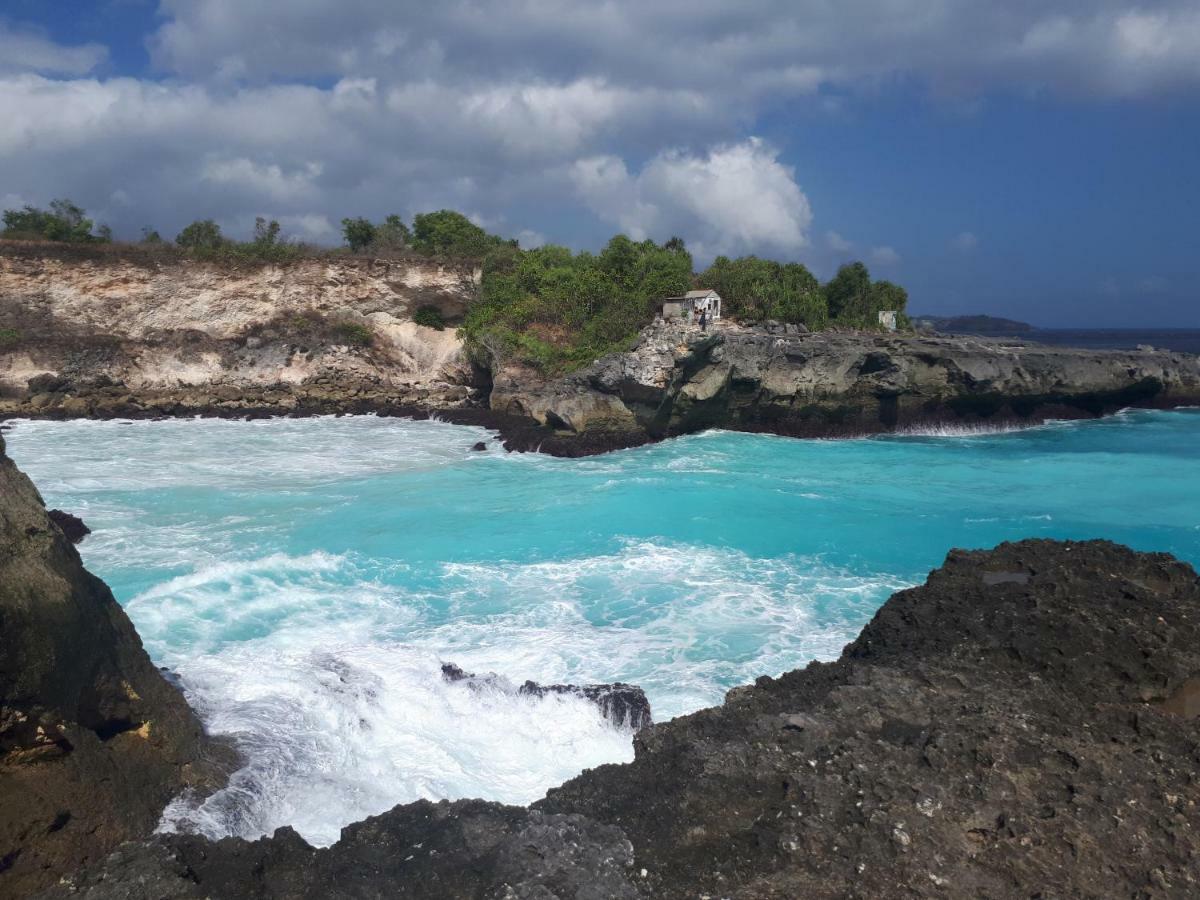Sea Bridge Villa Ceningan Lembongan Exterior foto