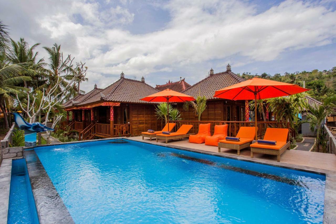 Sea Bridge Villa Ceningan Lembongan Exterior foto