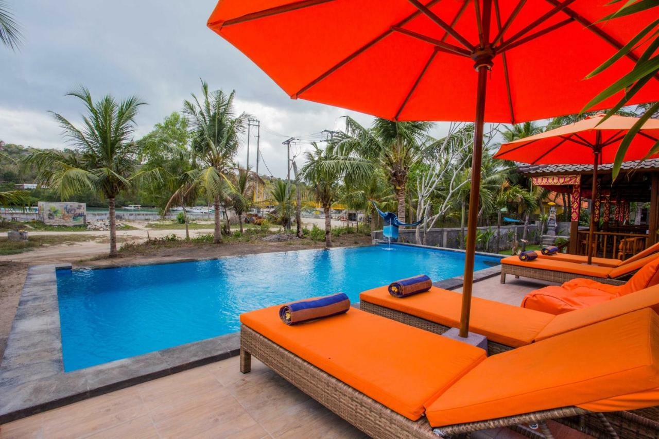 Sea Bridge Villa Ceningan Lembongan Exterior foto