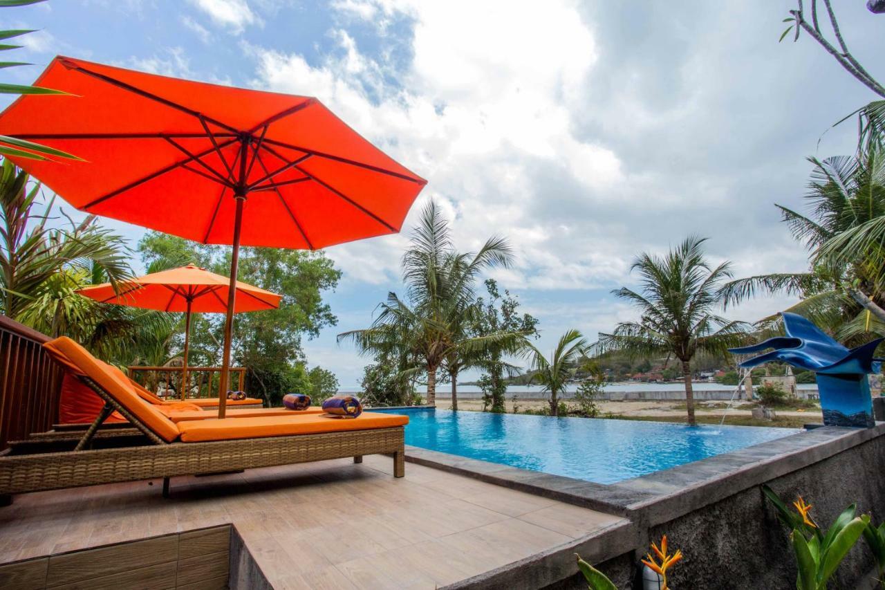 Sea Bridge Villa Ceningan Lembongan Exterior foto