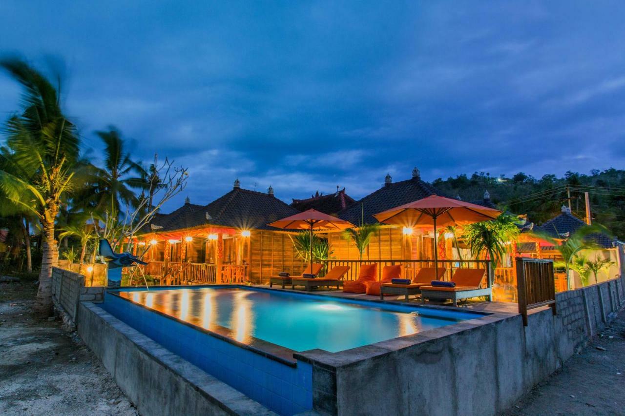 Sea Bridge Villa Ceningan Lembongan Exterior foto